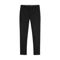 SCOTCH & SODA Pantaloni Mott Tailored Knitted Yarn Dyed Chino 181557 0008 black