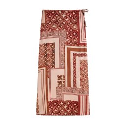 SCOTCH & SODA Fusta Printed Ankle Length UFS01512F 658 tiles foulard rosedust