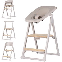 Scaun de masa chipolino quatro 4 in 1 cashmere