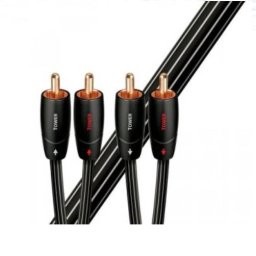 Cablu audio AudioQuest Tower 2x RCA - 2x RCA 5 m Negru