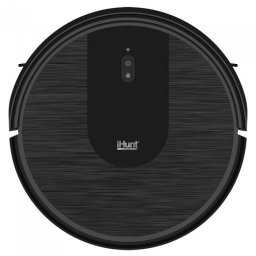 Robot de Aspirare iHunt BRO Robo Clean V3 Functie Spalare cu Mop Capacitate Colectare 0.3L Control prin Aplicatie Negru
