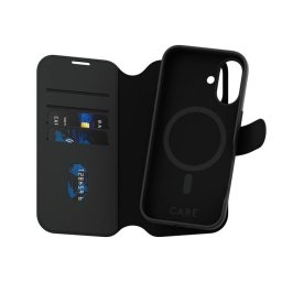 Husa PanzerGlass Apple iPhone 16 Care Feature Tango Two-in-One Negru