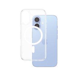 Husa PanzerGlass Apple iPhone 16 HardCase Transparenta Alb