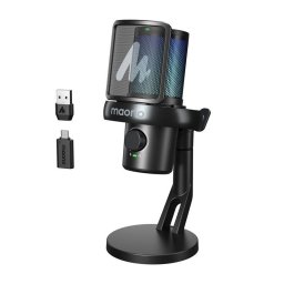 Microfon Gaming maono DM40 Pro Tehnologie AI Suport de Birou Negru