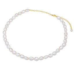Valero Pearls Lanțuri auriu / alb perlat