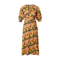 Closet London Rochie galben / corai / negru / alb