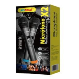 Set 2 microfoane wireless profesionale Andowl x2 Q MIC635
