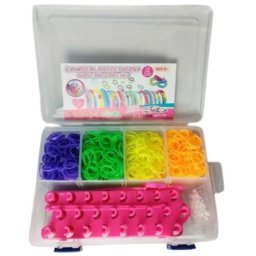 Set de brățări elastice - 1200 buc.