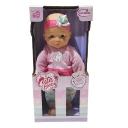 Păpușă de pluș Cute Baby - 30 cm