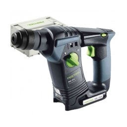 Festool - BHC 18-Basic - Rotopercutor SDS-Plus fara acumulatori si incarcator, Li-Ion, 18 V, - Ah, 1.8 J, valiza speciala