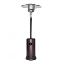 Incalzitor de terasa pe gaz Elite ODRGH-1301BR, Putere 13 kWh, 44.000 BTUS Max, Spatiu 113-175 m2, Gri/Inox