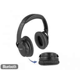 Casti Bluetooth 5.0 Over-Ear Negru