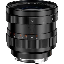 Obiectiv Manual Thypoch Simera 75mm F1.4 Full Frame Montura Leica M Silver