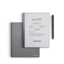 Tableta 2 10.3" Paper Tablet with Marker Plus and Polymer Weave Book Folio Grey