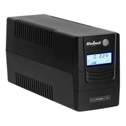 UPS offline Rebel RB-4024 850VA/480W cu ecran LCD, baterie 12V/9Ah
