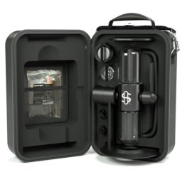 Bong din sticla Stundenglass Kompact Gravity Infuzor Hookah 360 Degrees in Geanta transport (USA)