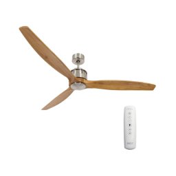 Ventilator de tavan Lucci air 210506 AIRFUSION AKMANI paulovnia/maro + telecomandă