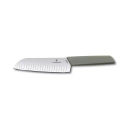 Victorinox - Cuțit de bucătărie Santoku SWISS MODERN, 17 cm, verde