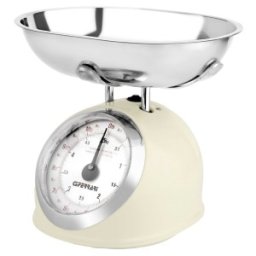 Cantar de Bucatarie Mecanic cu Bol, 5 kg, Ivory, G3Ferrari Aska