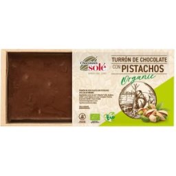 Turron cu Fistic Bio, Chocolates Sole, 200 g