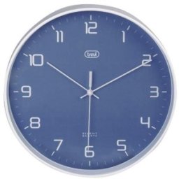 Ceas Trevi OM 3506 S, 25 cm, Silent, Albastru