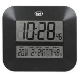 Ceas Digital OM 3520 D, 27 cm, Temperatura, Calendar, Negru, Trevi