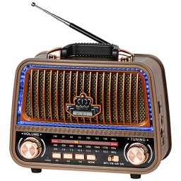 Radio portabil analog Kruger&Matz cu Bluetooth, AM/FM/SW si USB-C