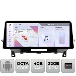 Navigatie Android BMW X1 E84 CIC 10.25 inch, 4GB RAM, 32GB, 4G, Bluetooth