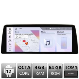 Navigatie Android BMW Seria 6 E63 CIC 2006-2012, ecran 10.25 inch, 4G, BT