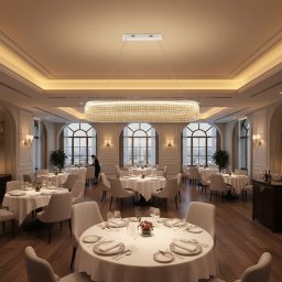 Candelabru Cristal LED VOLNA Supremo, alb, 100x30 cm, lumina calda/neutra/rece