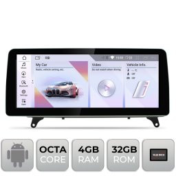 Navigatie Android 10.25 BMW X5 E70 X6 E71 CCC cu 4GB RAM, 32GB si 4G