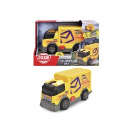 Camion de livrare Dickie Toys cu lumini si sunete, 15 cm