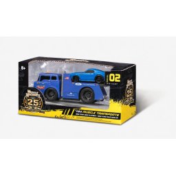 Set Maisto Muscle Transports Ford C600 Flatbed si Mustang GT 1969, 1:64