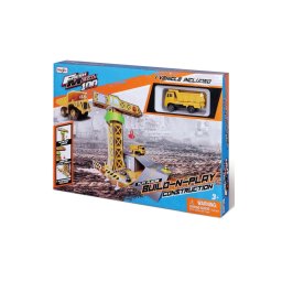 Set constructii Maisto Fresh Metal 100 cu masina metalica inclusa