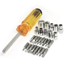 Set surubelnita cu capete tubulare si biti 28 piese JL-1088