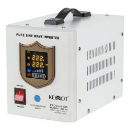 UPS Kemot URZ3404 pentru centrale termice, sinus pur, 500VA/300W, 12V, 2x Schuko