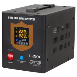 UPS Kemot URZ3404B cu sinus pur 500VA/300W pentru centrala termica, 12V, 2x Schuko