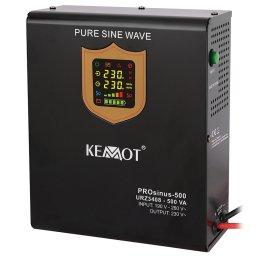UPS Kemot URZ3408 cu sinus pur 500VA/300W pentru centrală termică, 12V
