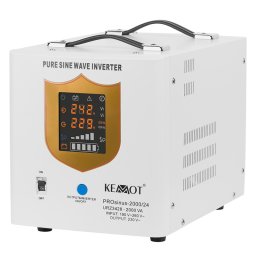 UPS Kemot URZ3428 cu undă sinusoidală pură 2000VA/1400W 24V, 2x Schuko