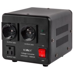 Convertor de tensiune Kemot URZ3422 800W/1000VA bidirectional 230V-115V, transformator toroidal