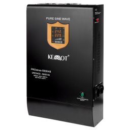 UPS KEMOT URZ3433 sinus pur 5000VA/3500W, 48V DC, 2x Schuko
