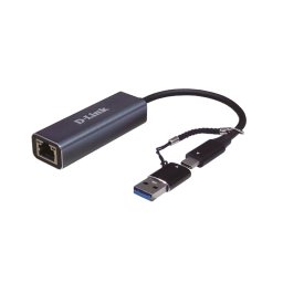 Placa de retea externa DUB-2315, USB-C, port RJ-45, 2.5 Gbps