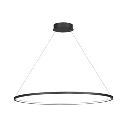 Candelabru LED suspendat pe cablu SATURNO LED/57W/230V Ø100 cm IP44 negru
