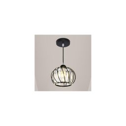 Lustră pe cablu BELLA 1xE27/40W/230V neagră