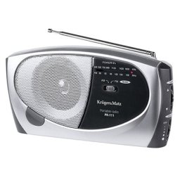 Radio Portabil Kruger Matz URZ2038 | 230V, Roșu, Portabil