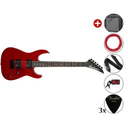 Jackson JS Series Dinky JS11 Amaranth Fingerboard Metallic Red Set