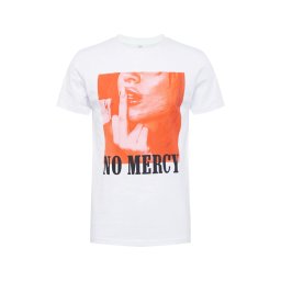Mister Tee Tricou 'No Mercy' portocaliu / negru / alb