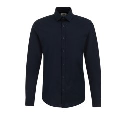 WE Fashion Cămașă albastru închis