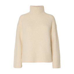 SELECTED Pulover 'SLFGABRIELLA' crem