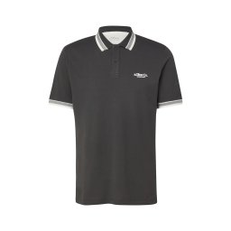 s.Oliver Tricou gri grafit / alb